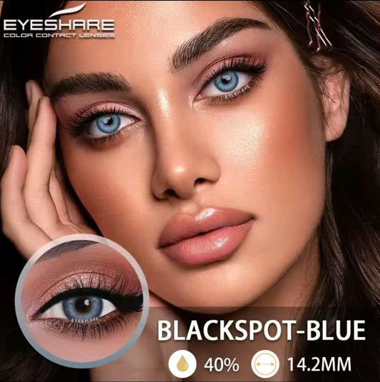 Lentes con estuche color blackspot blue (azul)