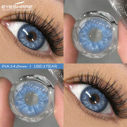 Lentes con estuche color brussels blue (azul)