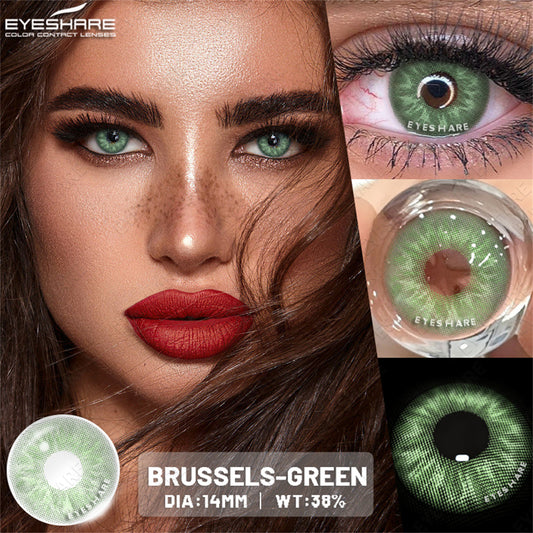 Lentes con estuche color brussels Green (verde )