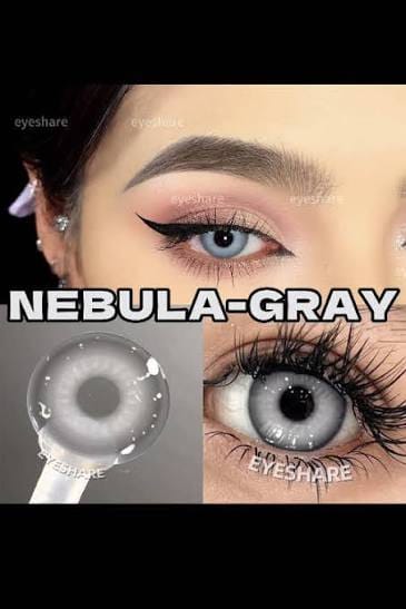 Lentes con estuche Cosplay color gris
